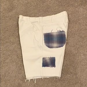 Shorts and cut off shirt. Hand made